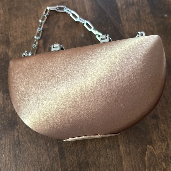 Gold and Rhinestone Clutch - Picture 8 of 10